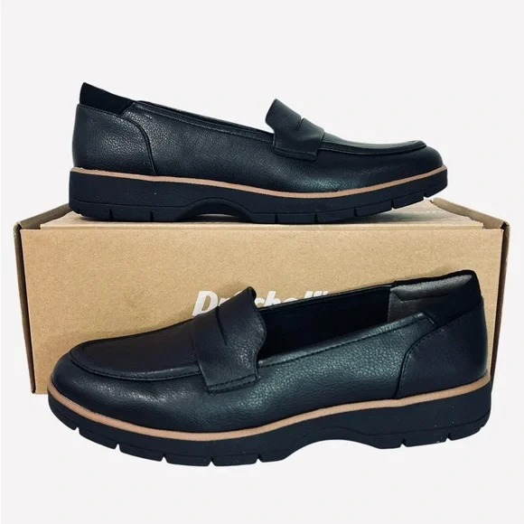 Dr. Scholl's Nice Day Loafers, Black, Comfort Shoes Women's Size 6.5 - Picture 1 of 12